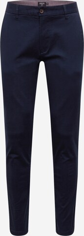 Skinny Pantalon chino BURTON MENSWEAR LONDON en bleu : devant