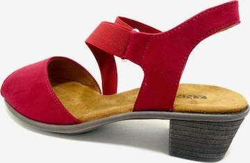 Jenny Sandals in Red