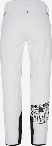 Regular Pantaloni sport de la CHIEMSEE pe alb: spate