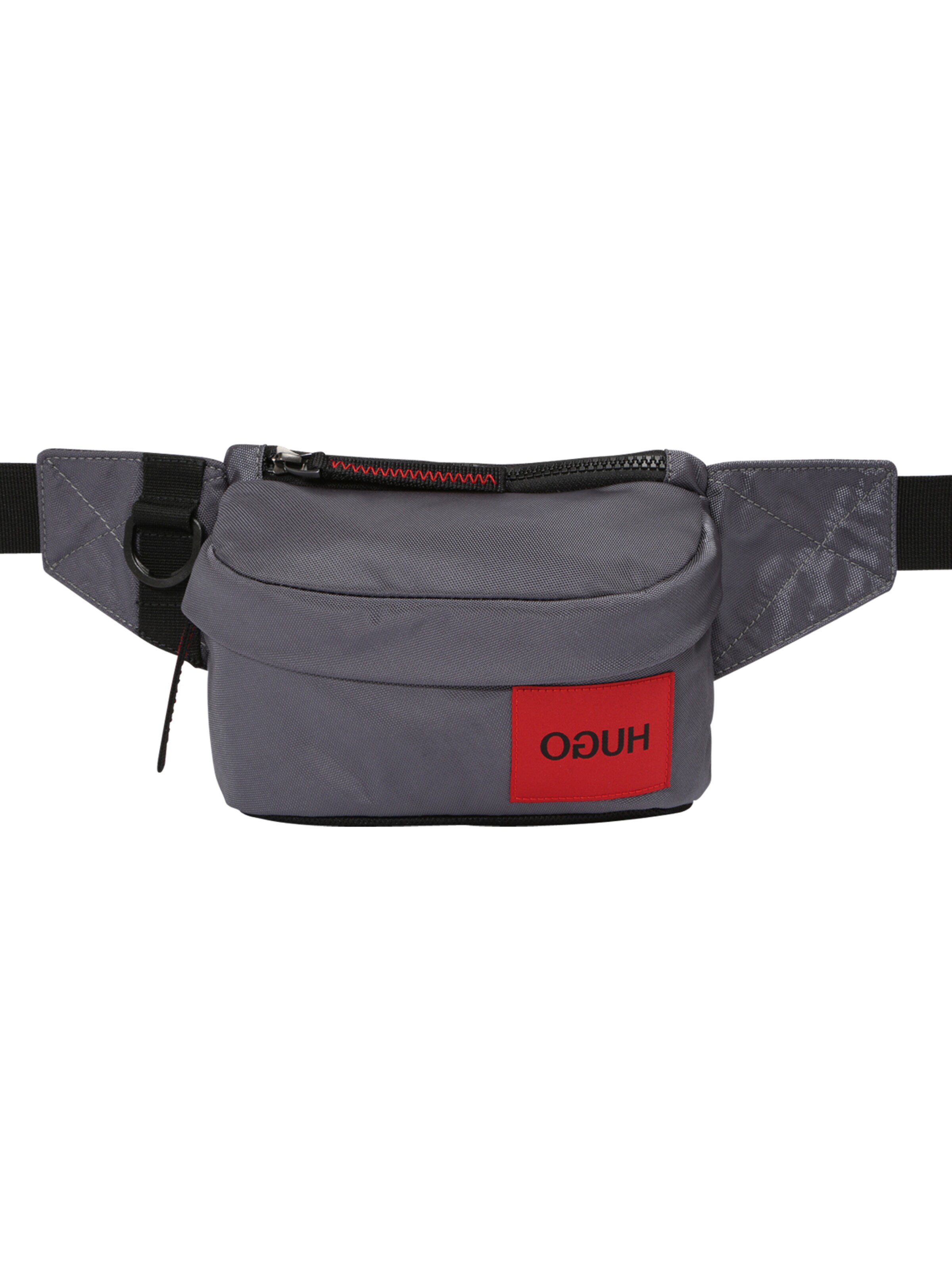 HUGO - Heuptas 'kombinat bumbag mini' in de kleur Grijs