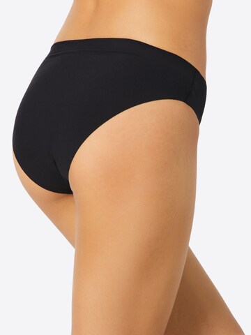 Slip SCHIESSER en noir : derrière