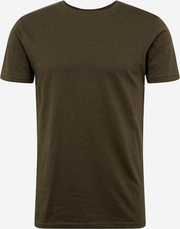 T-Shirt 'Rock SS Organic' !Solid en vert : devant