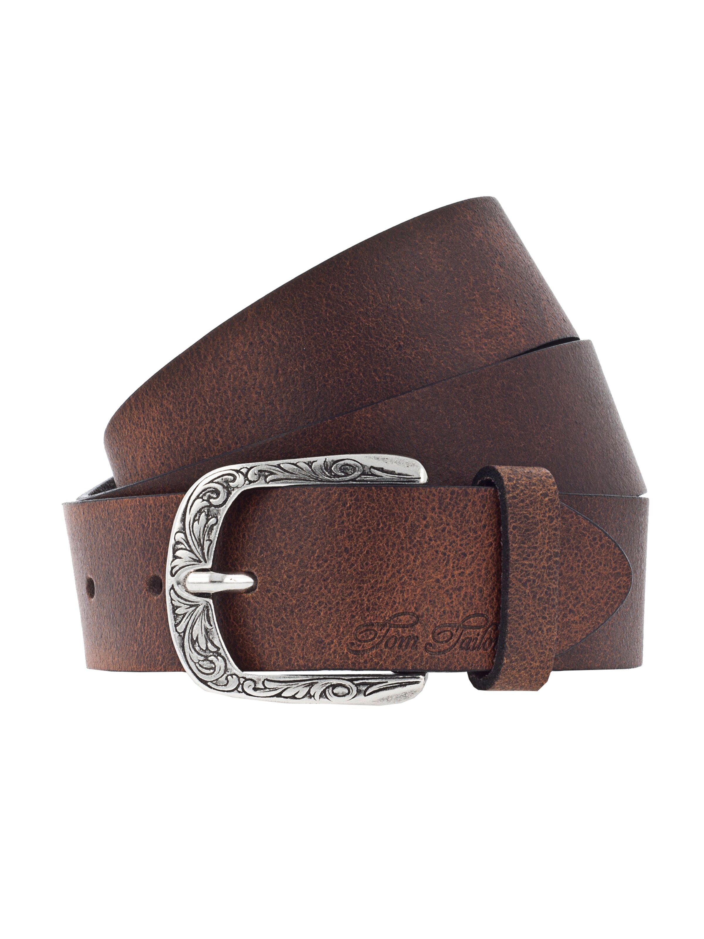 TOM TAILOR - Riem 'Soft vintage' in de kleur Bruin