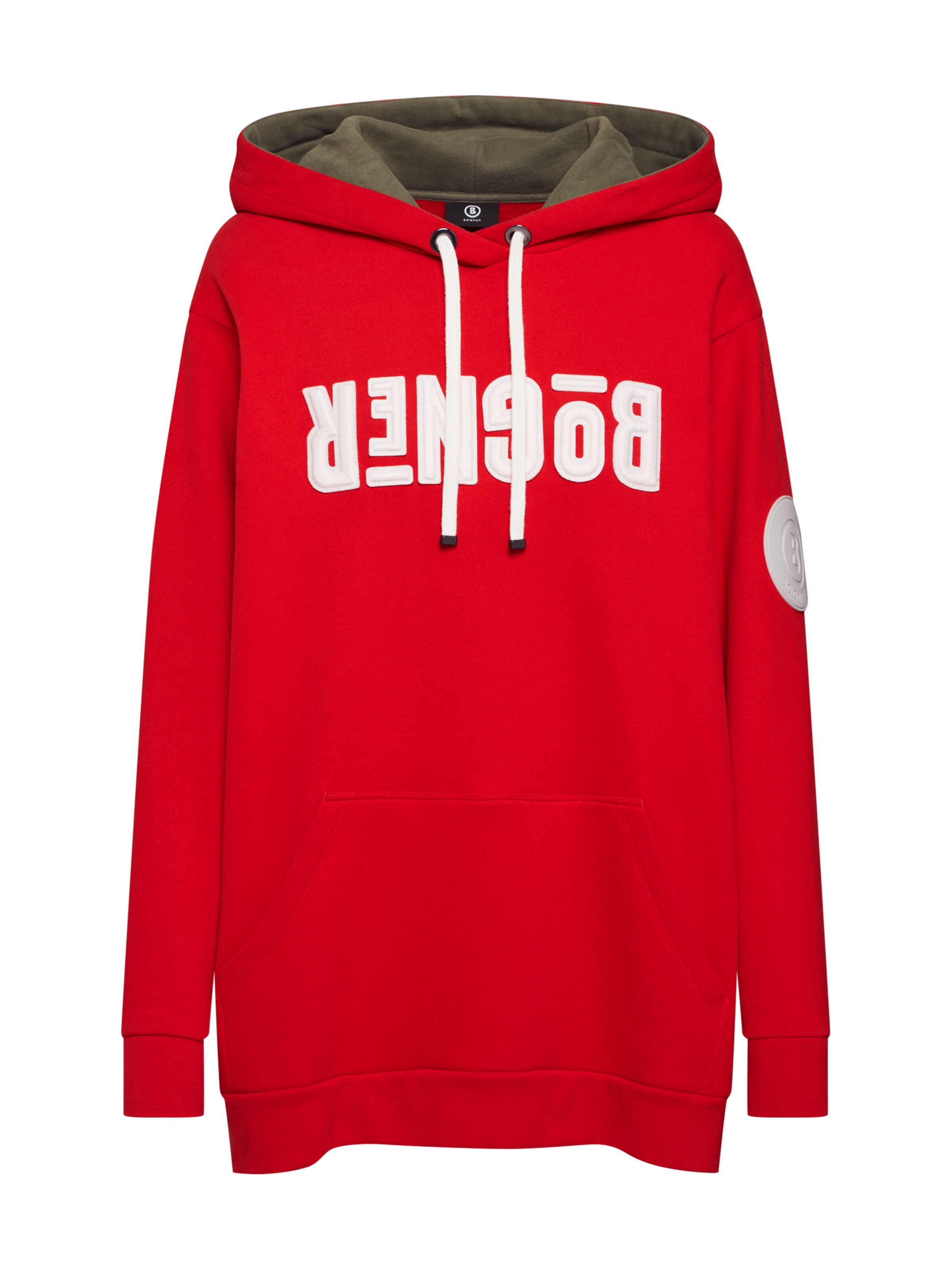 BOGNER - Sweatshirt 'samia' in de kleur Rood