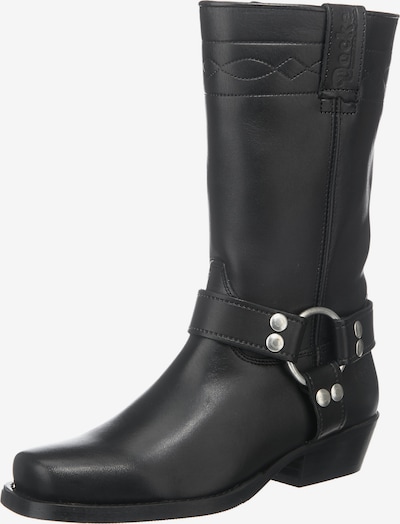 Dockers by Gerli Bottes de cowboy en noir, Vue avec produit