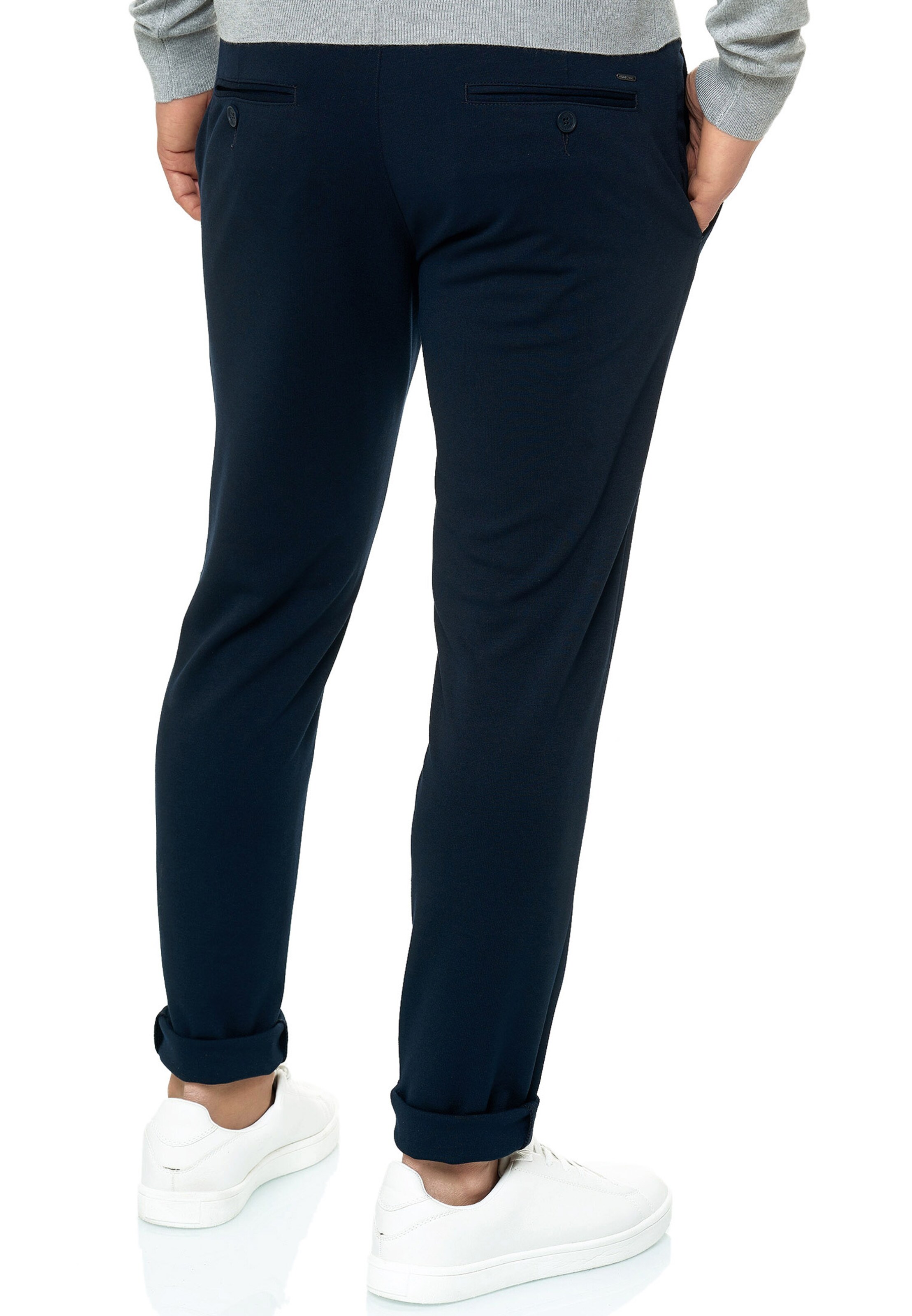 INDICODE JEANS Slim fit Pants 'Kolding' in Blue