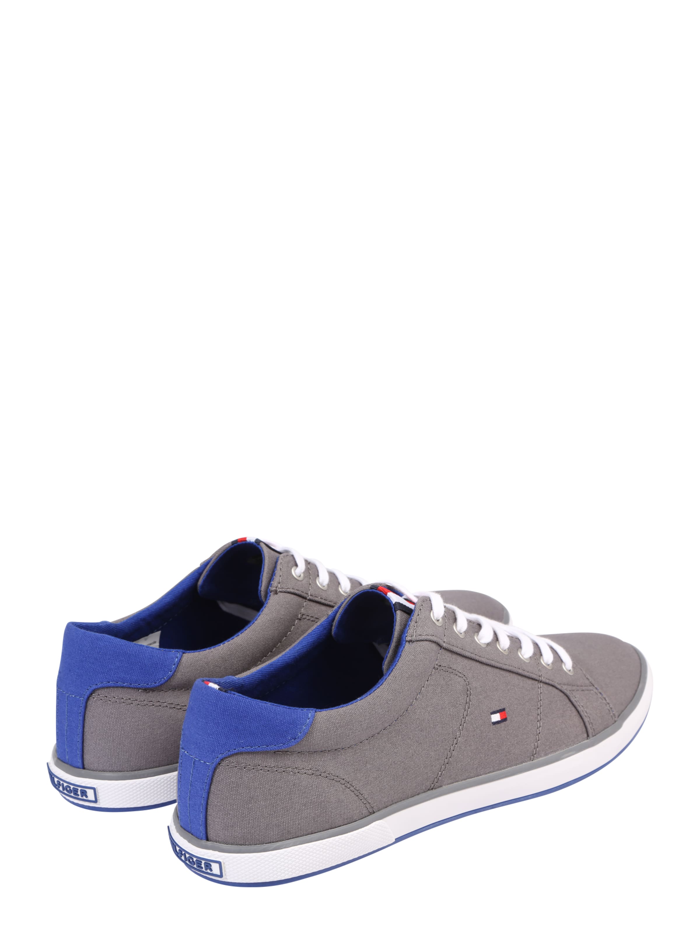 TOMMY HILFIGERNiske tenisice 'Harlow' - siva boja: stražnji dio