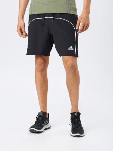 ADIDAS PERFORMANCE Normální Sportovní kalhoty 'Harden' – černá: přední strana