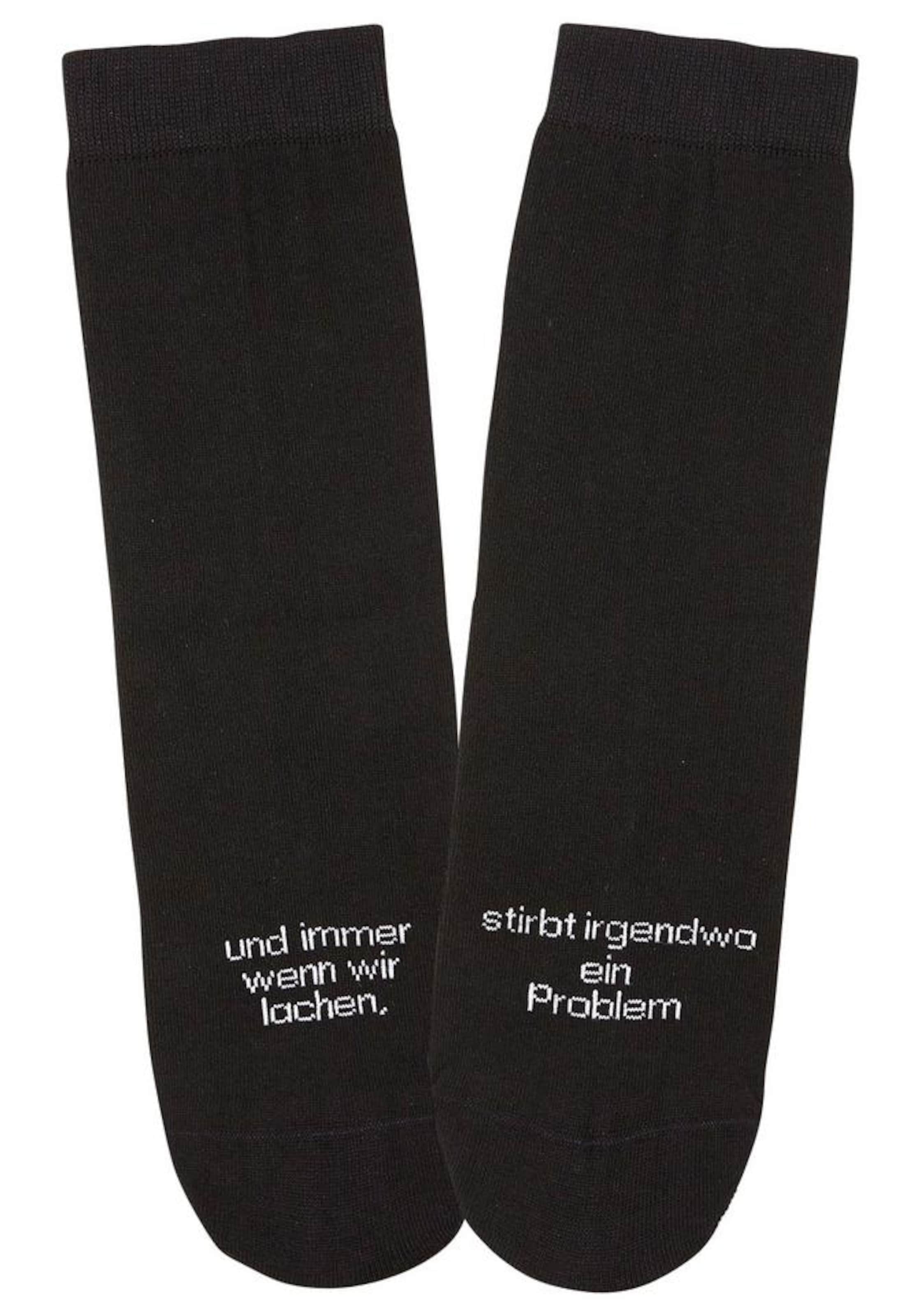 BENCH Socken in Schwarz