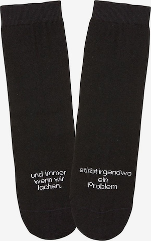 BENCH Къси чорапи в черно
