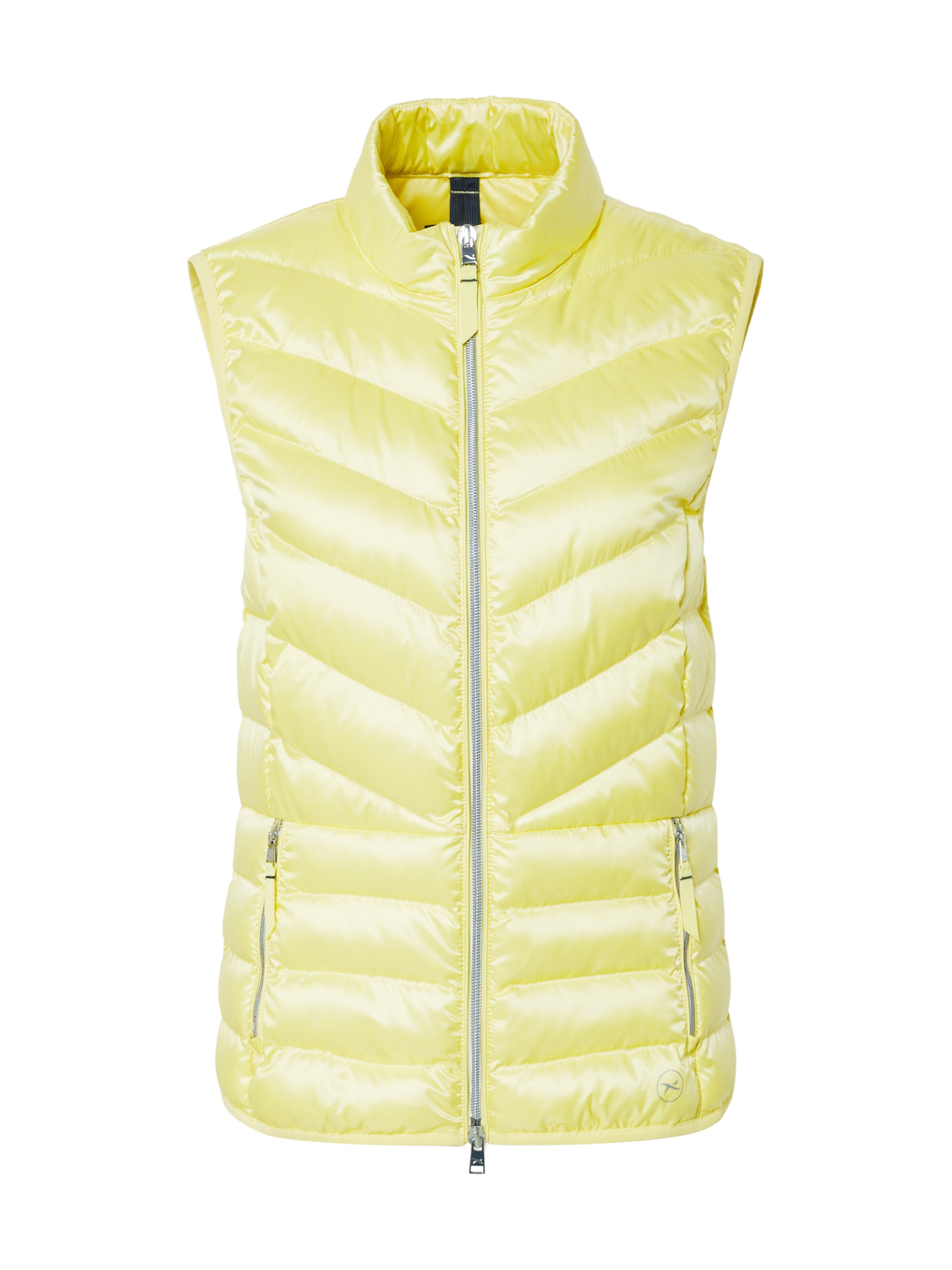 BRAX Vest 'Genf' in Yellow: front