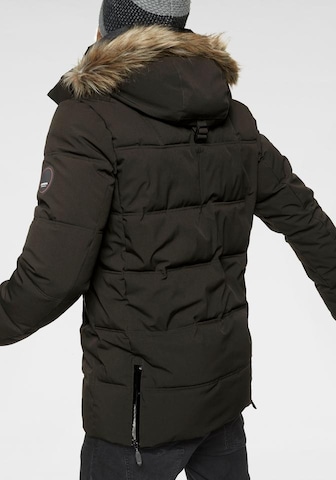 ICEPEAK Steppjacke in Schwarz