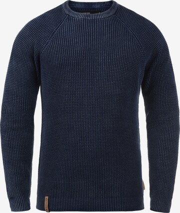 INDICODE JEANS Sweater 'Rockford' in Blue: front