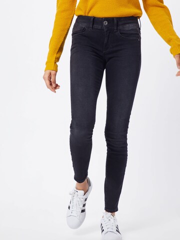 G-Star RAW Skinny Jeans 'Lynn' in Grijs: voorkant