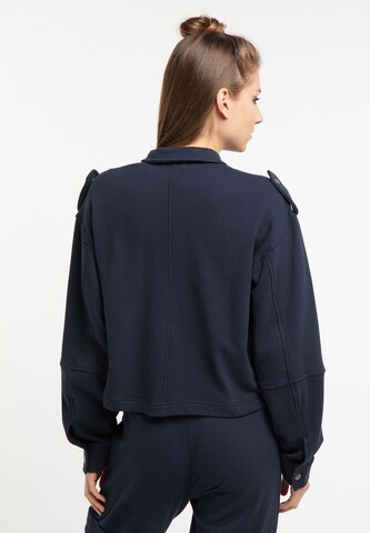 MYMO Sweatjacke in Blau