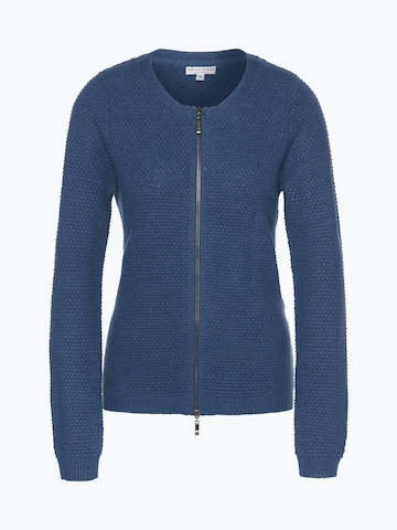 Cardigan Marie Lund en bleu : devant