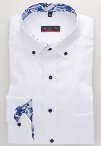 ETERNA Regular Fit Hemd in Weiß