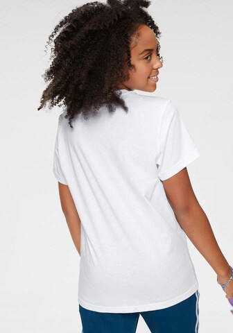 T-Shirt 'Trefoil' ADIDAS ORIGINALS en blanc