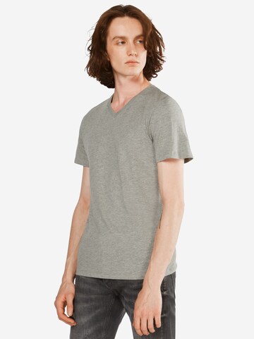 JACK & JONES T-Shirt 'Plain' in Grau: predná strana