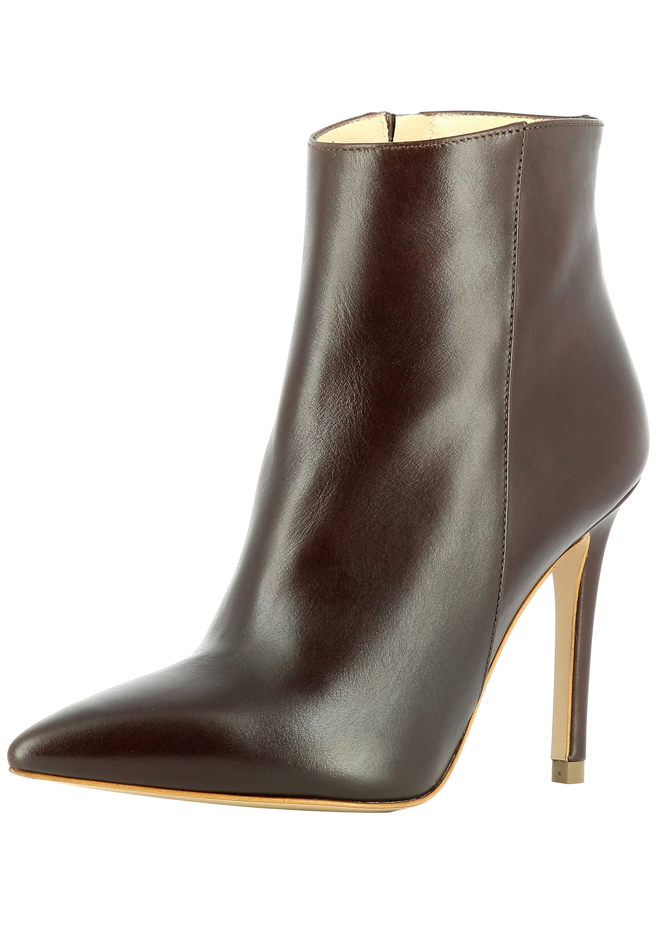 EVITA Enkellaarsjes in Bruin: voorkant