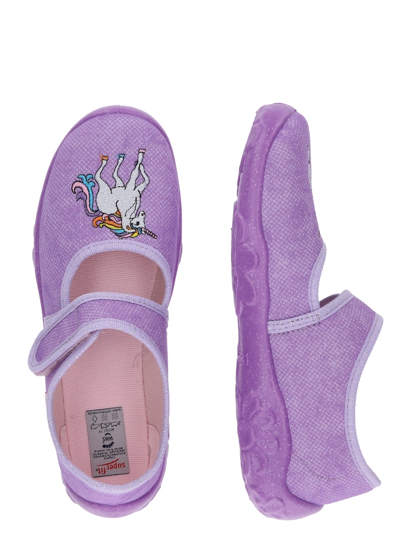 Kids Girls SUPERFIT Slippers Light Purple