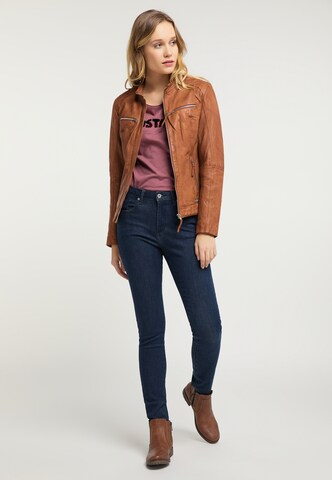 MUSTANG Between-Season Jacket 'Amilia' in Brown