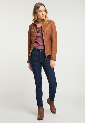 MUSTANG Between-Season Jacket 'Amilia' in Brown