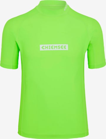 CHIEMSEE Performance Shirt 'Awesome' in Green: front