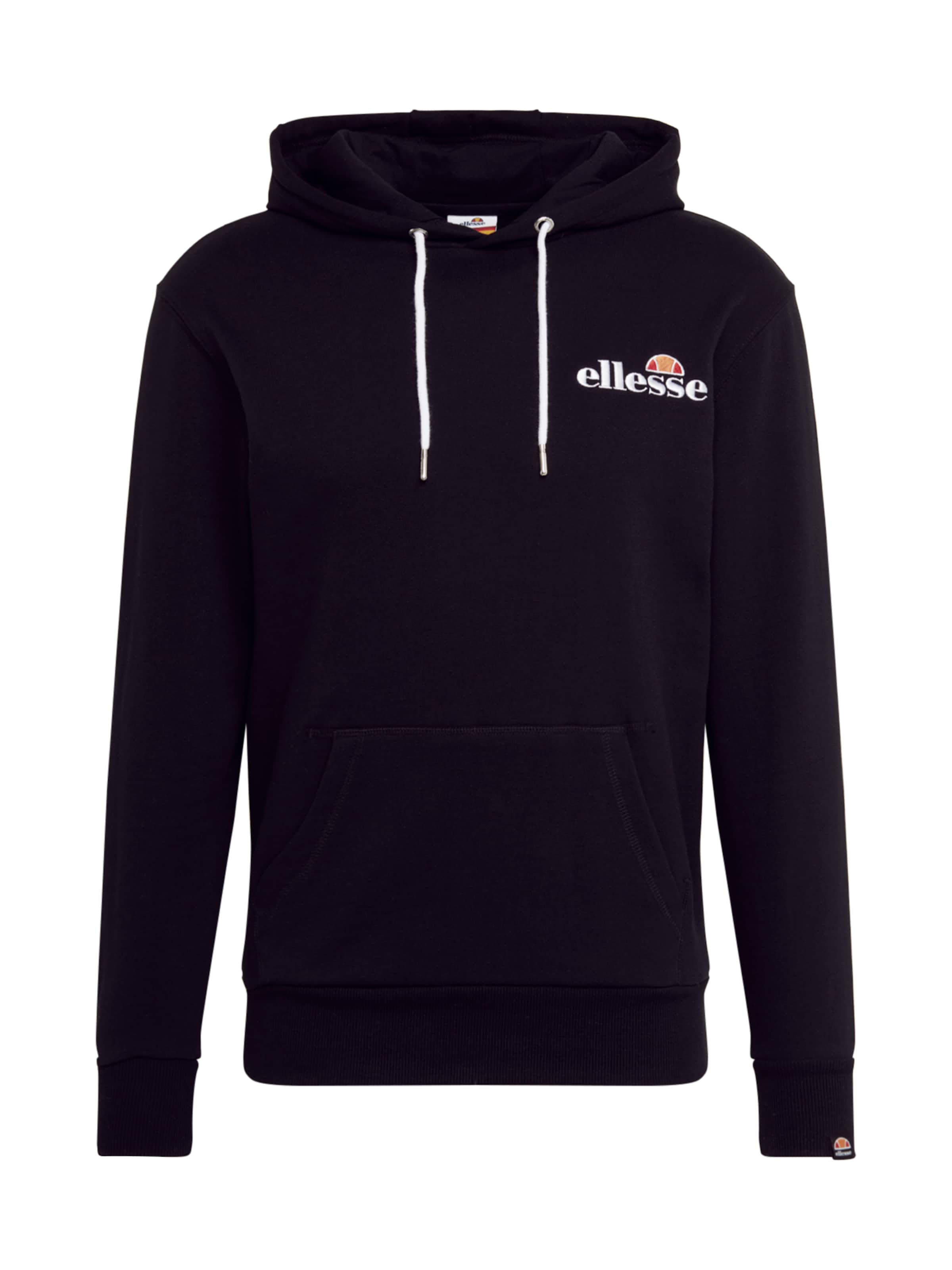 ELLESSE Regularny krój Bluzka sportowa 'Primero' w kolorze czarny: przód