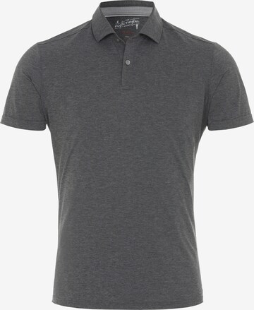 PURE Slim Fit Poloshirt in Grau: predná strana