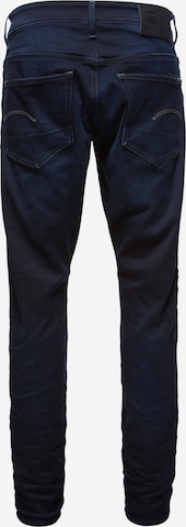 G-Star RAW Avsmalnet Jeans '3301 Tapered' i blå