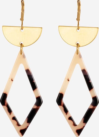 Fräulein Wunder Earrings 'Agneta' in Gold: front