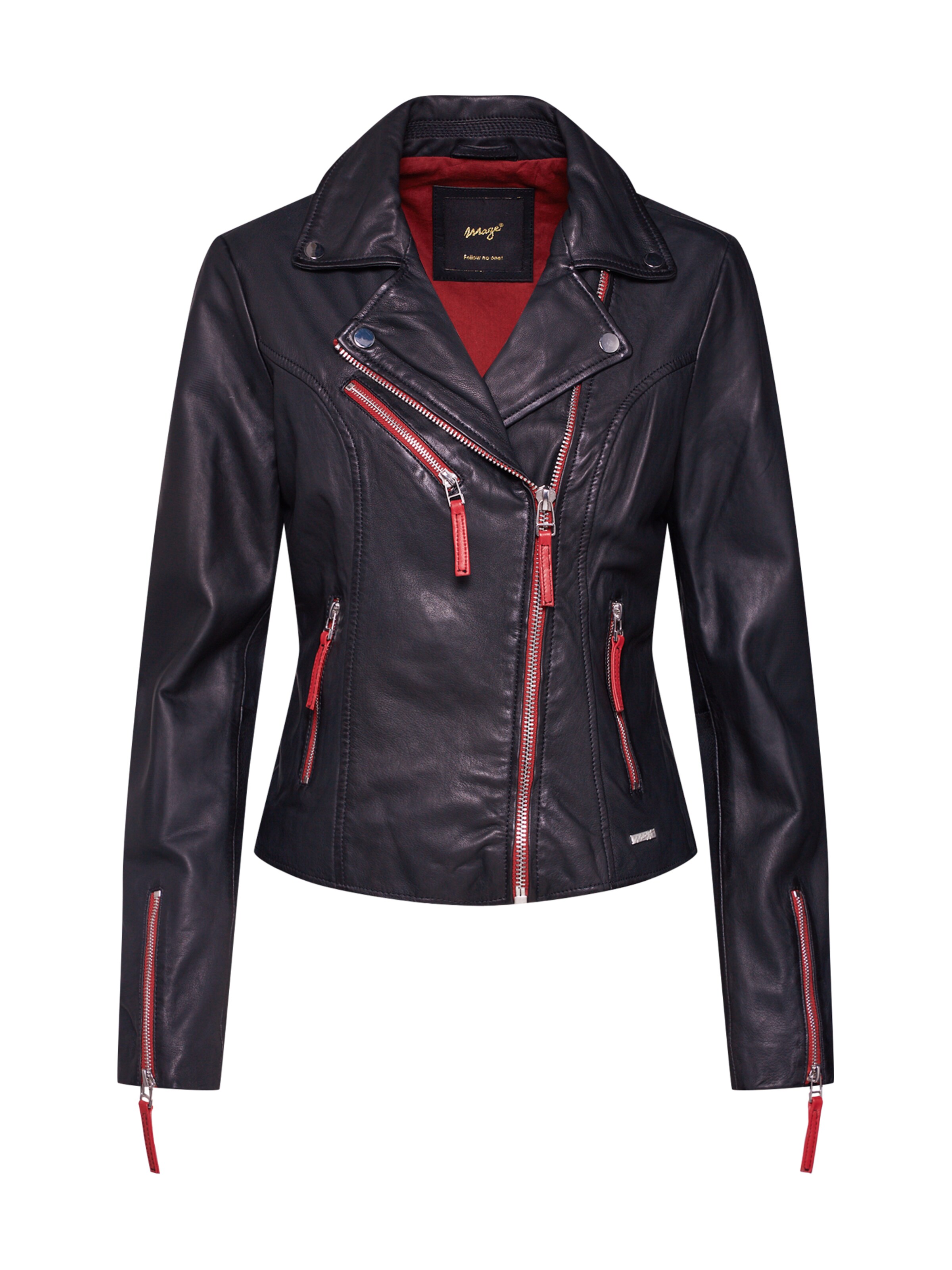 Maze Between-season jacket 'Amur' in Black: front