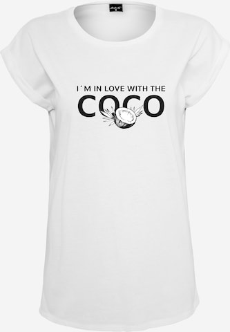 T-shirt Merchcode en blanc : devant