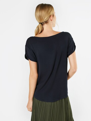 Tricou 'Nisha' de la mbym pe albastru