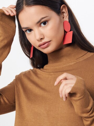 VILA Sweter 'Bolonia' w kolorze brązowy