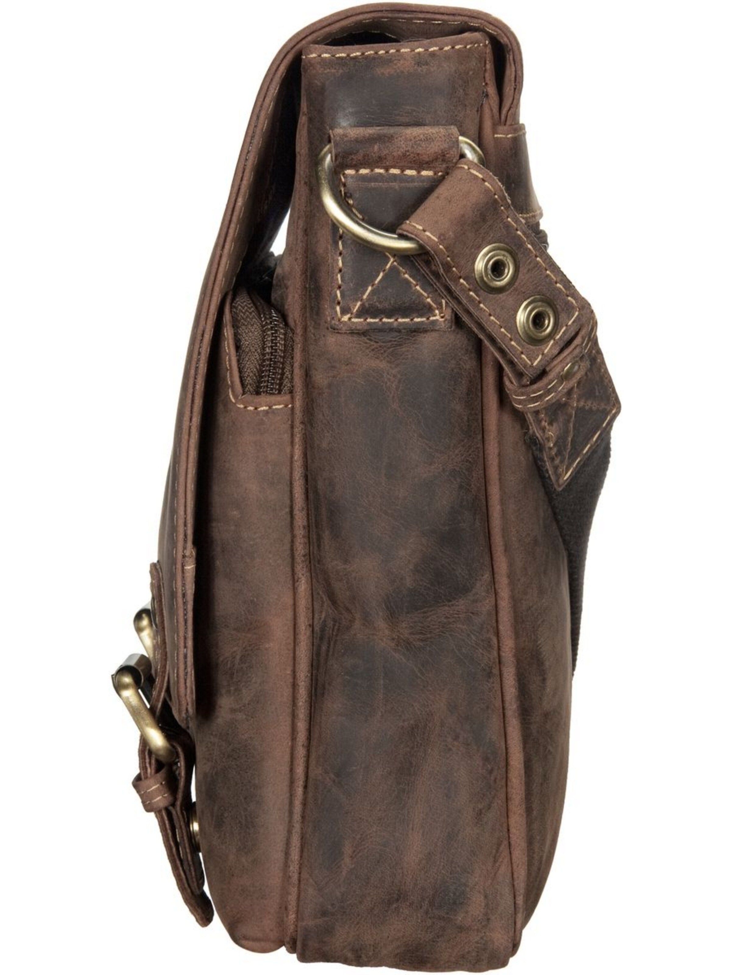 Sac à bandoulière GREENBURRY en marron