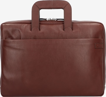 Picard Document Bag 'Relaxed' in Brown: front