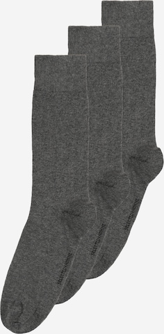 Regular Chaussettes SELECTED HOMME en gris : devant