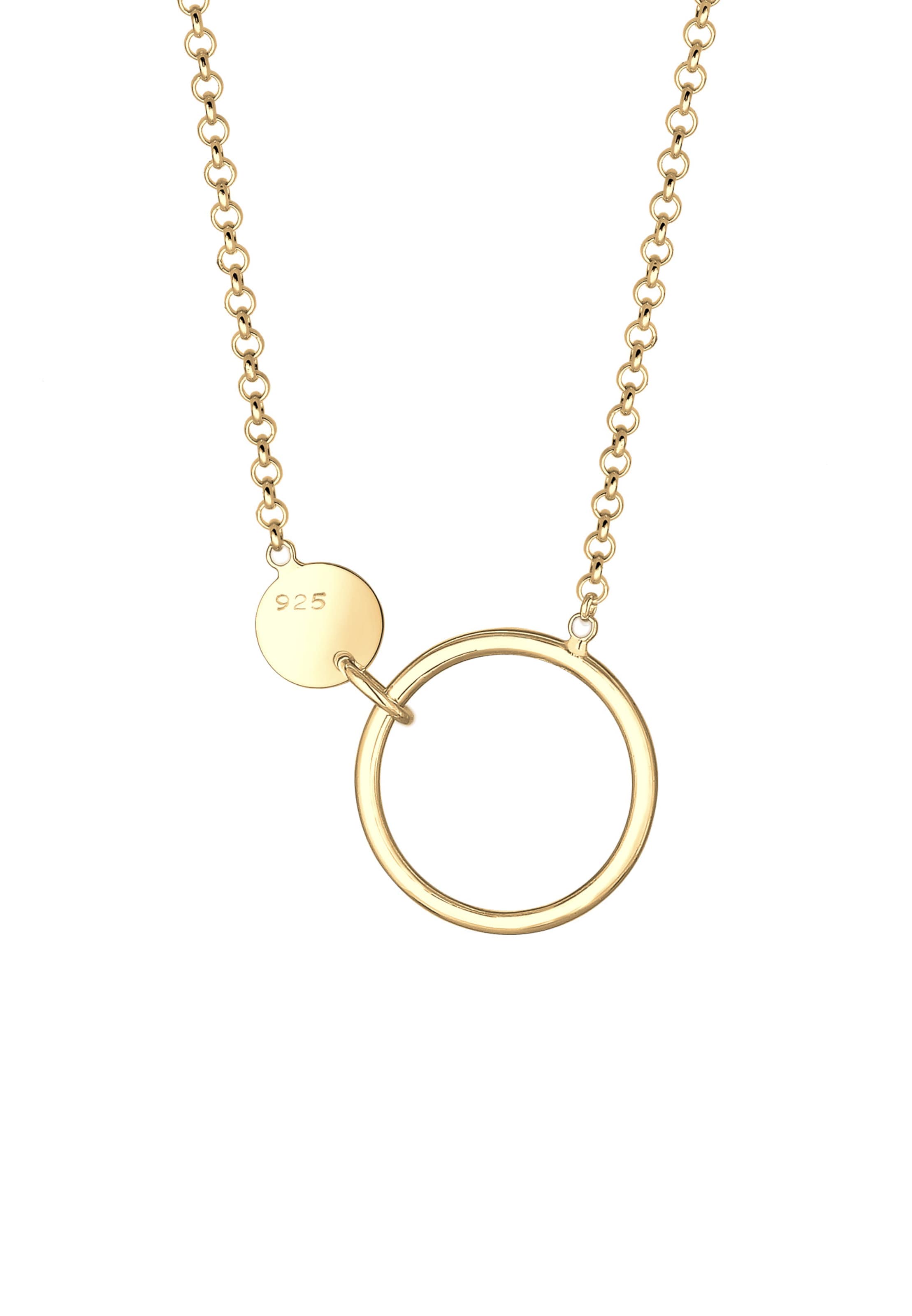 ELLI Necklace 'Geo' in Gold