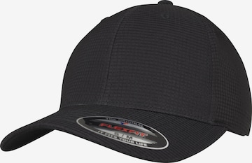 Casquette Flexfit en noir : devant