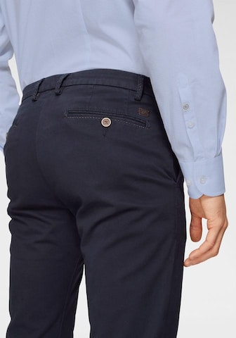 bugatti Normální Chino kalhoty – modrá