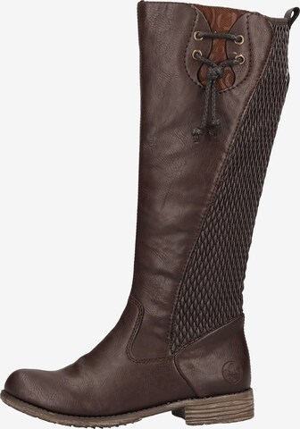 Bottes Rieker en marron