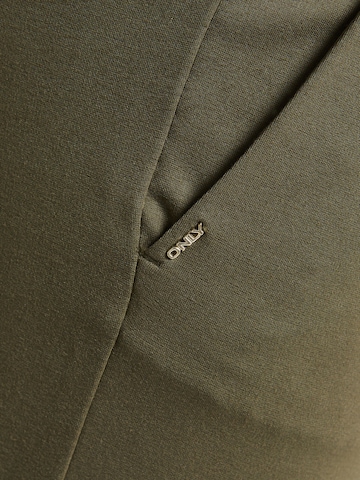 ONLY Slimfit Hose 'Poptrash' in Grün