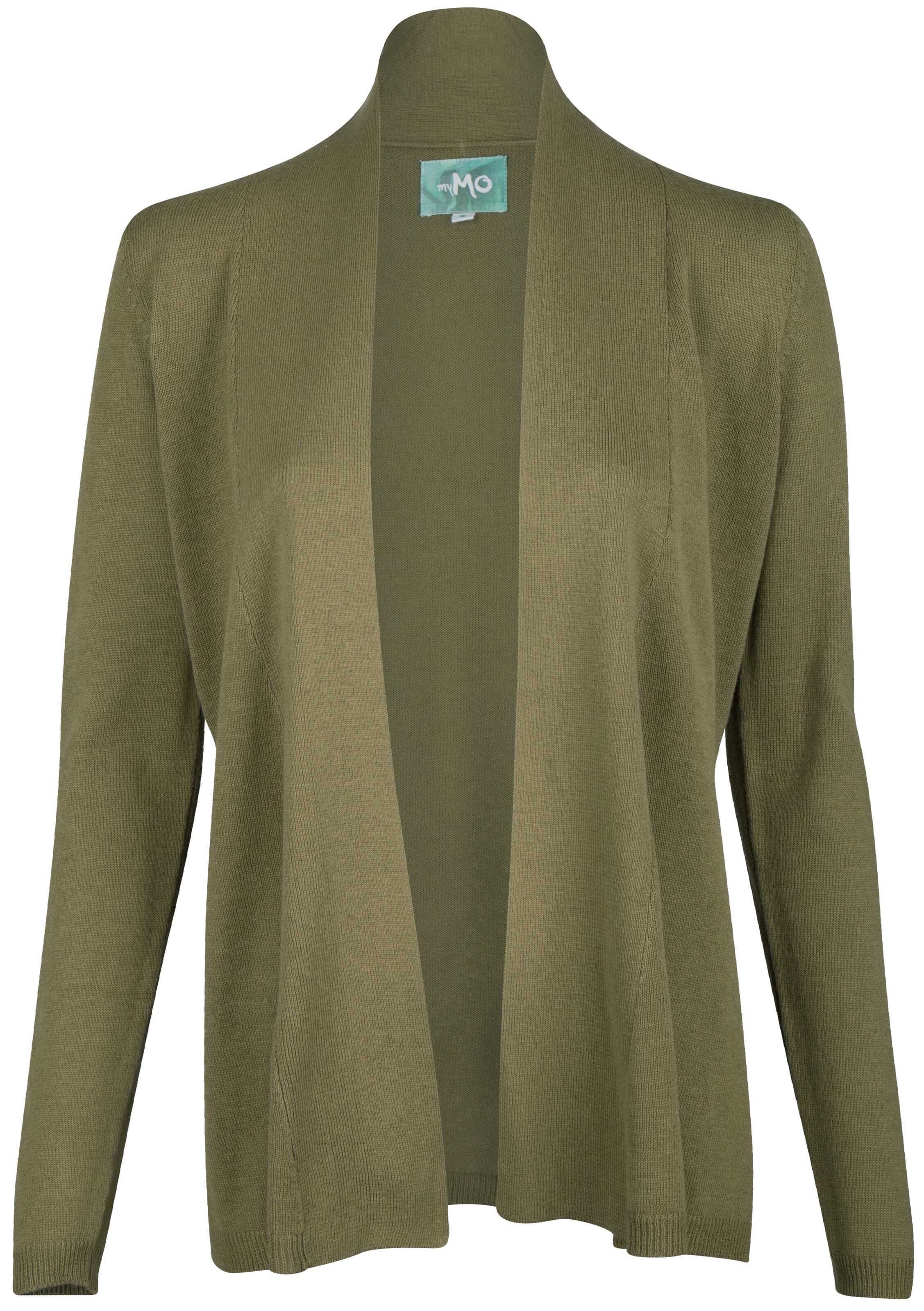 MYMO - Gebreid vest in de kleur Groen