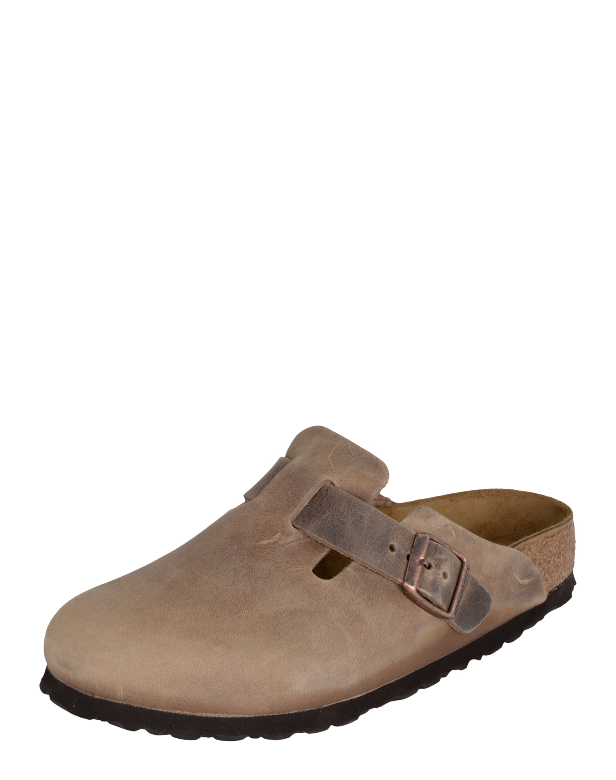 Mule 'Boston' BIRKENSTOCK en marron : devant