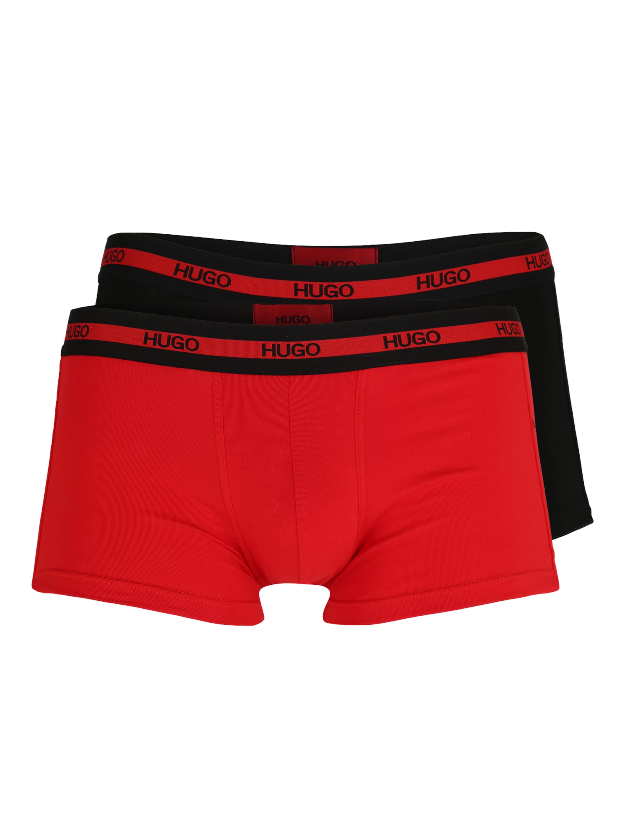 HUGO - Boxershorts 'TRUNK TWIN PACK' in de kleur Rood