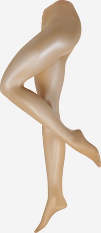 FALKE Nylonstrumpbyxa 'Pure Matt' i beige: framsida