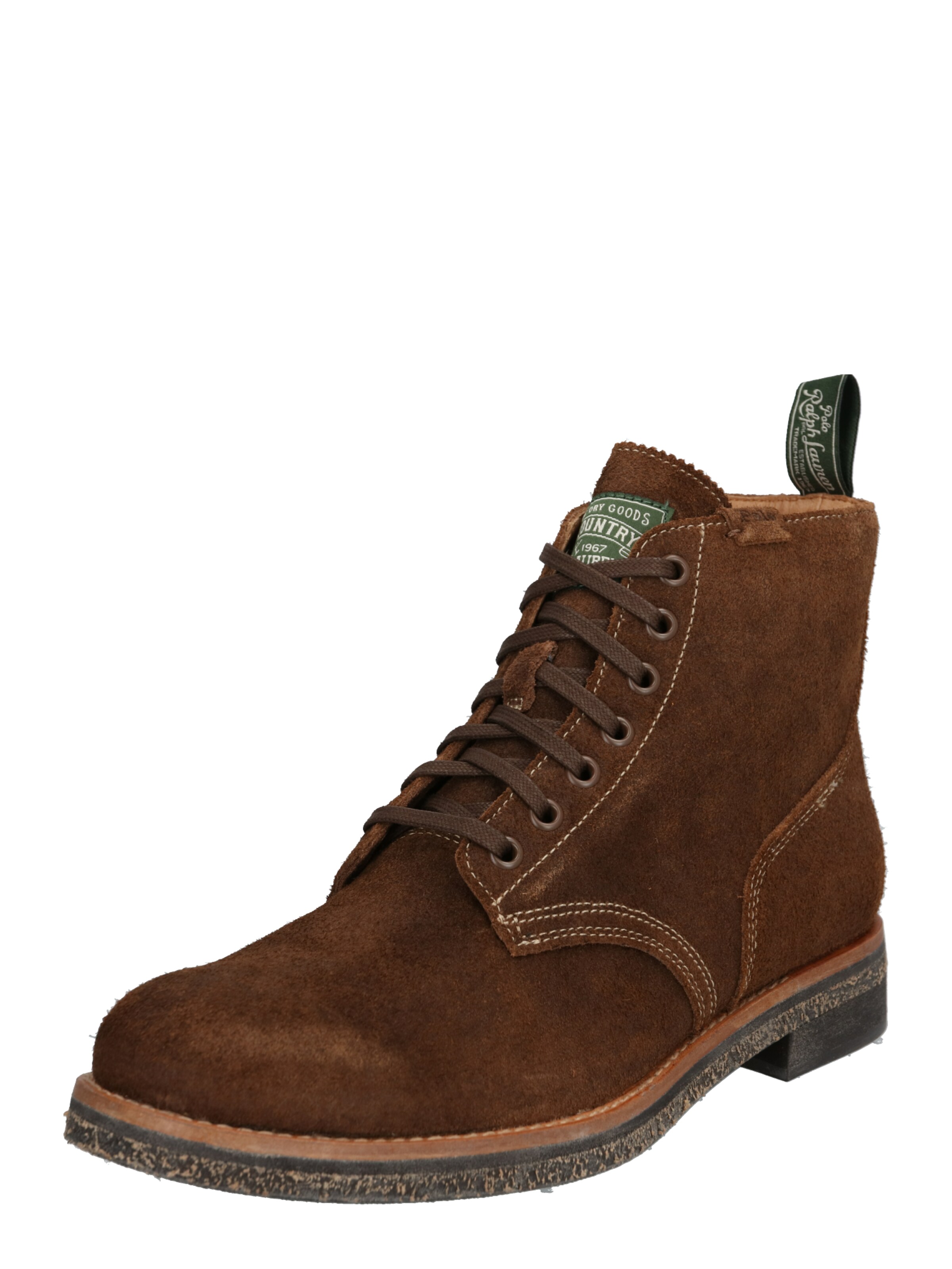 POLO RALPH LAUREN - Snowboots 'ARMY' in de kleur Chocoladebruin