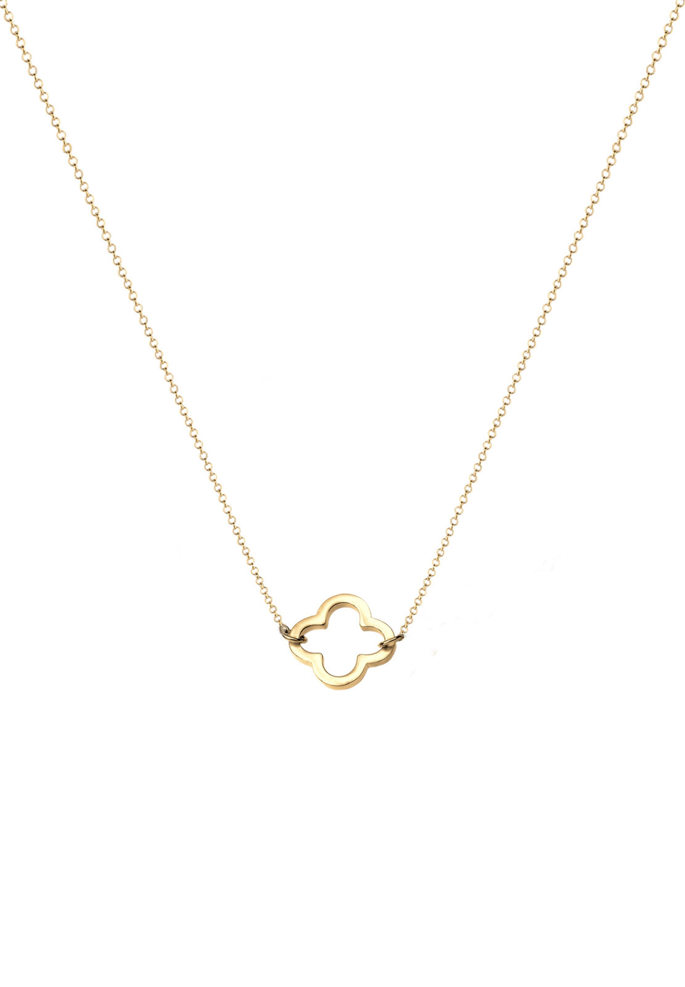 ELLI Lánc 'Kleeblatt' - arany